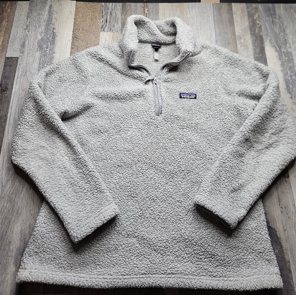 Patagonia Los Gatos Quarter Zip Pullover Women's XL Gray - Picture 1 of 11